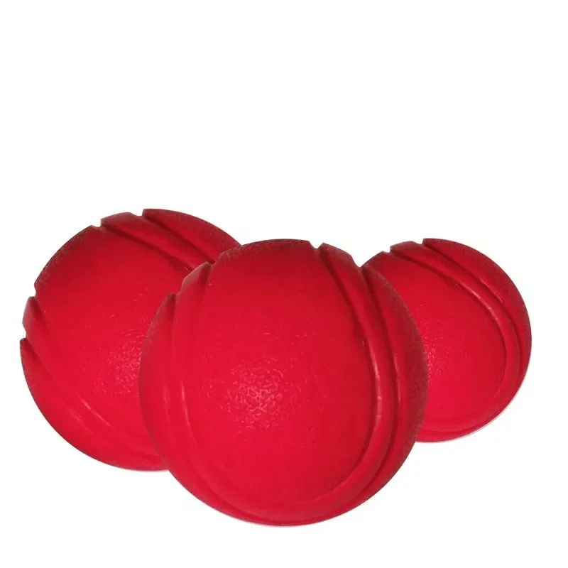 

2022New Toughness Pet Molar Bite Resistant Training Chew Toy Non-toxic Solid Natural Rubber Bouncing Ball for Dog Cat Size- Smal
