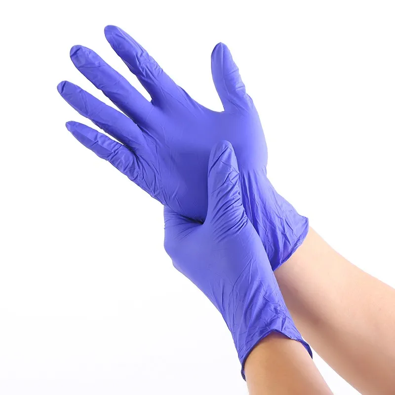 

Disposable Nitrile Gloves Powder Free Oil Resistant Cleaning Service Household Gloves Latex Free Tattoo Grooming Pet Care Gloves