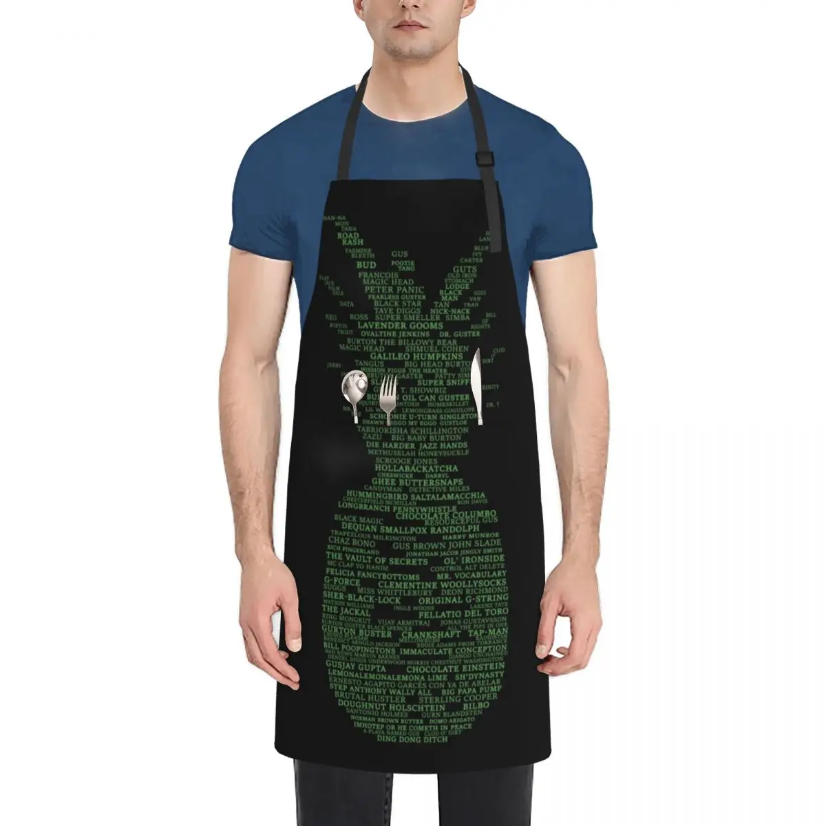 Фартук для шеф-повара с ананасом никелевыми именами униформа мужчин кухонное