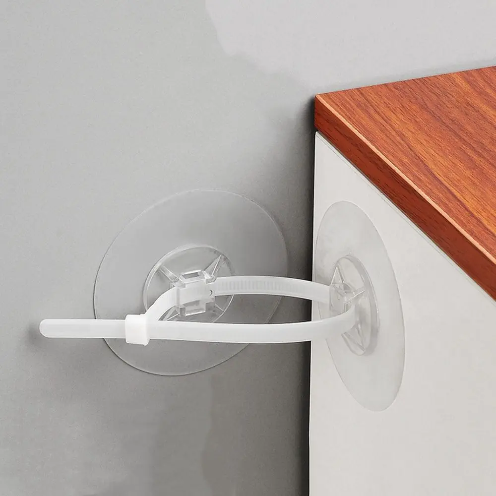 

Anti-Falling Safety Furniture Accessories Child Protection Child Protect Lock Frame Holder Wire Storage Rack Fixed Hook