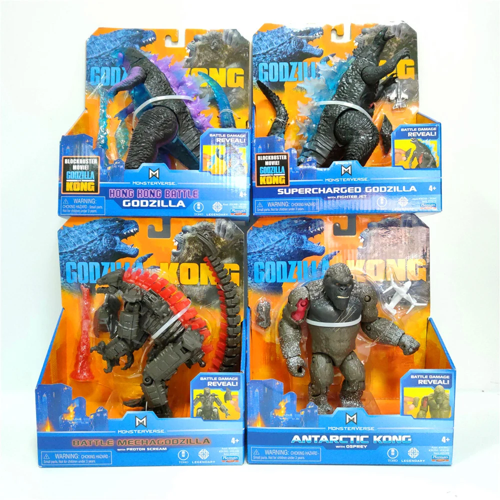 Bandai Godzilla против Kong Mecha King экшн-фигурка из ПВХ 150 мм аниме игрушки фильм &quotкороль