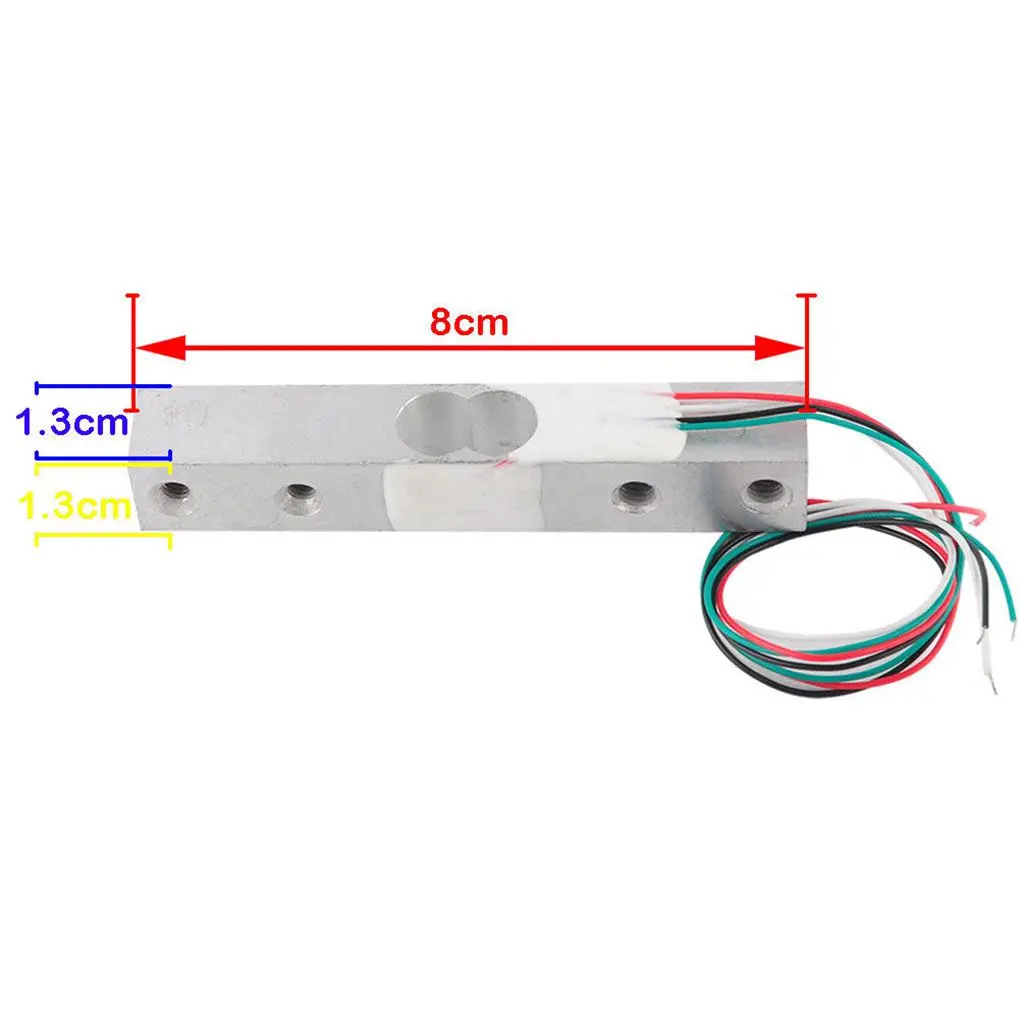 Датчик давления для взвешивания небольшого диапазона 1 5 10 20 кг и модуль HX711AD и модуль HX711