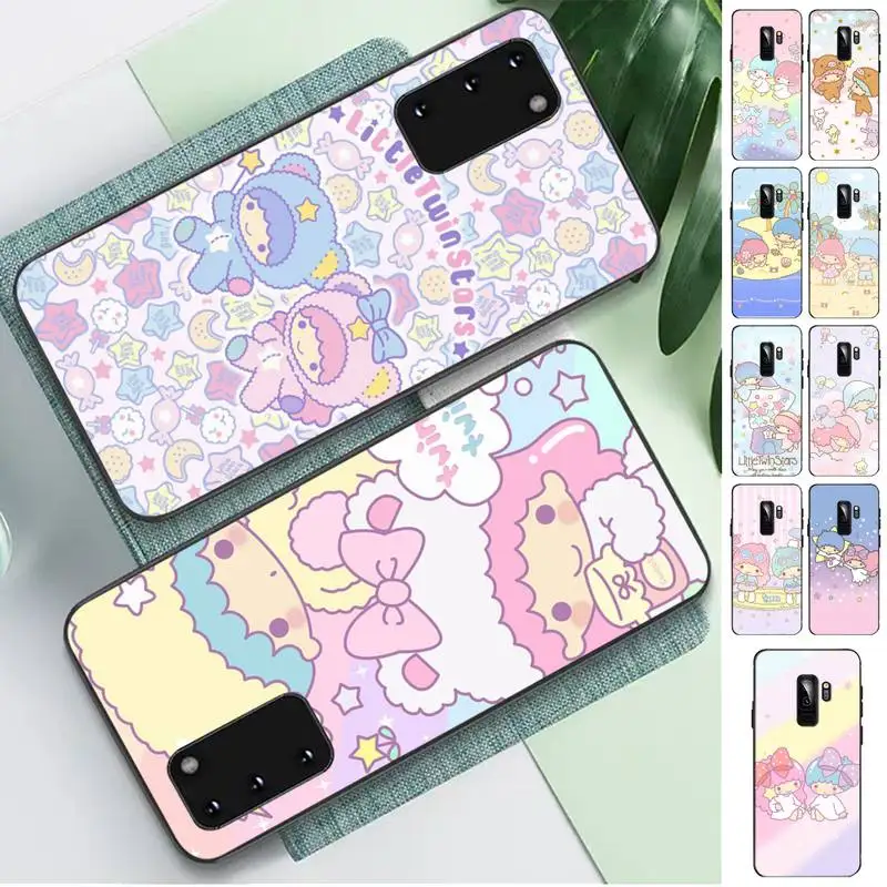

Bandai Cartoon Cute Little Twin Stars Phone Case for Samsung S10 21 20 9 8 plus lite S20 UlTRA 7edge