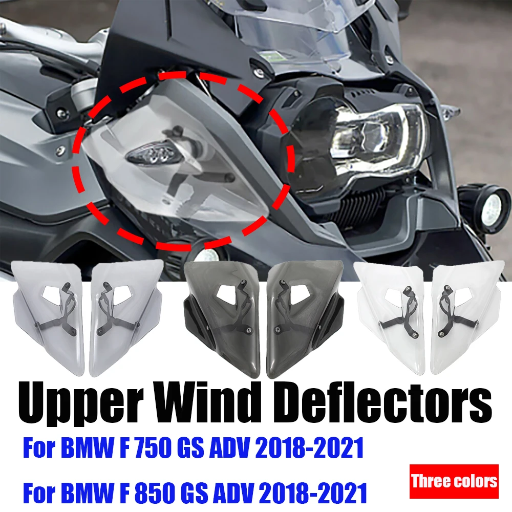 

Верхний поворотный сигнал для мотоцикла, боковой дефлектор ветра, обтекатель ветрового стекла для BMW F750GS F850GS F 750 850 GS ADV Adventure