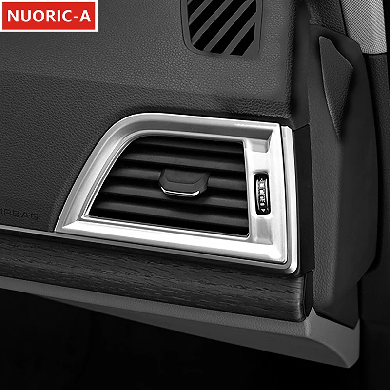 

Center Console Both Side Air Conditioning Outlet Frame Decoration Cover Trim For Audi Q5 FY 2018-2022 LHD Car Styling Interior