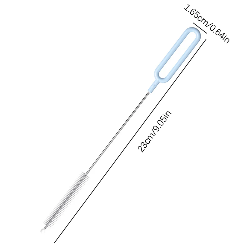 Щетка из нержавеющей стали гибкая щетка для чистки мягких волос на присоске