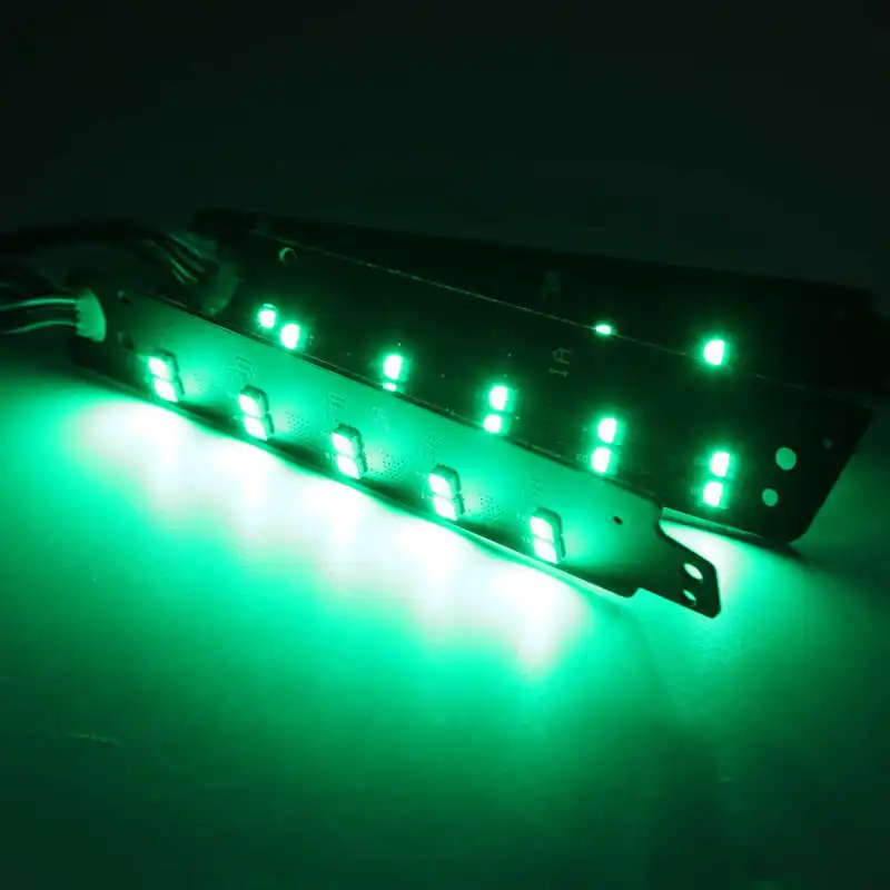 Разноцветные светодиодные фары RGB DRL комплект ангельские глазки замена