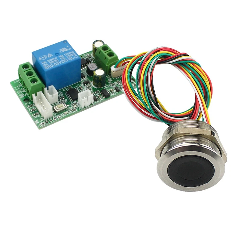 Плата контроля доступа с распознаванием отпечатков пальцев 7-30 в модуль