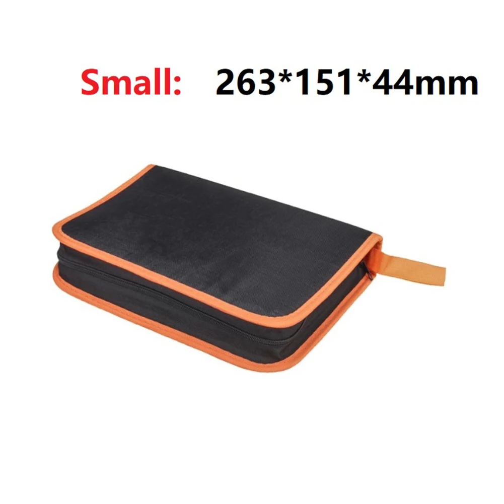 Large Capacity Tool Storage Bag Heavy Repair Hardware Tool Kit Storage Carrier Bag Oxford Fabric Rectangle Handbag For Men