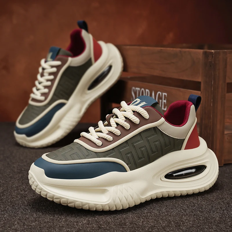 Мужские кроссовки модная обувь для скейтборда мужчин нескользящая спортивная