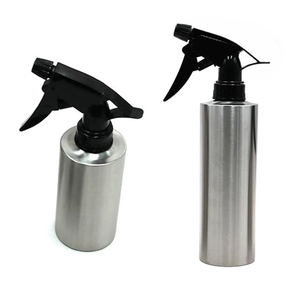 1pc 250350ml stainless steel oil spray bottle kitchen olive oil sprayer for bbq cooking baking kitchen tools gadgets free global shipping