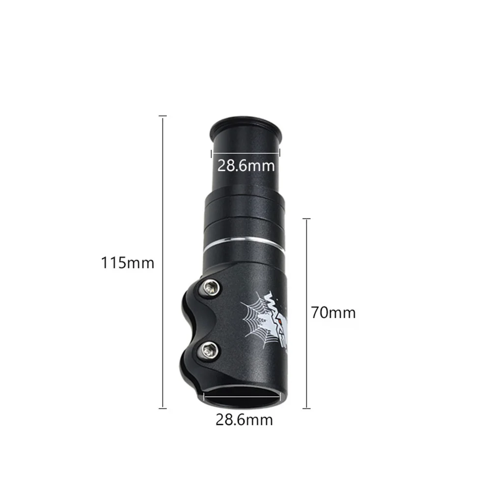 

WAKE Bike Stem Riser Aluminum Alloy Bike Fork Stem Extender Cycling Handlebar Riser Adapter for Mountain Bicycle Accessories