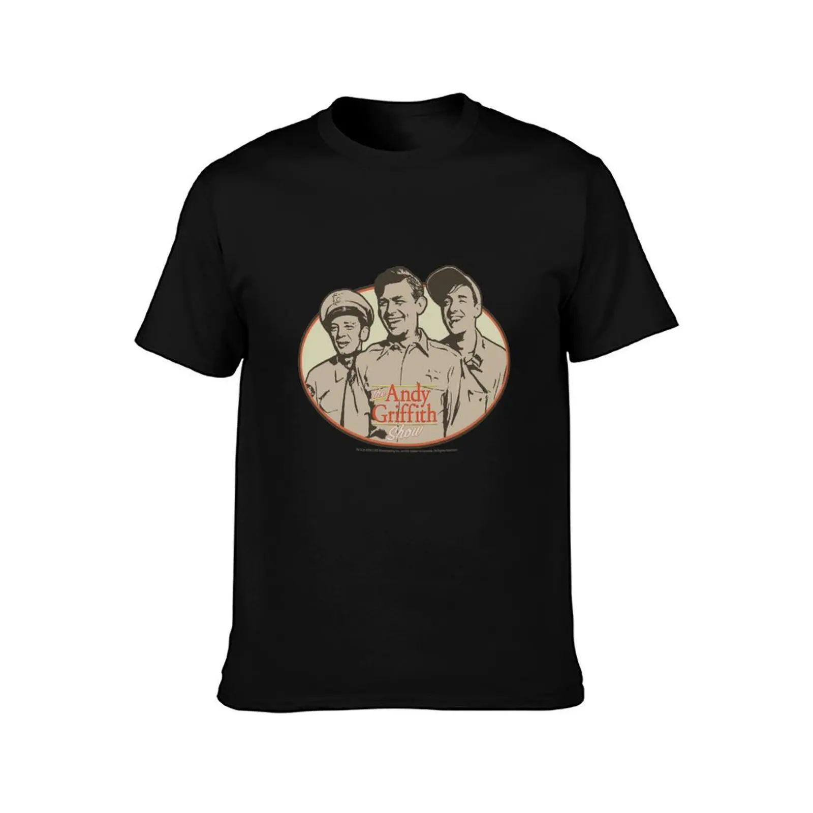 Фото CBS267_Andy Griffith 3 Funny Guys T-Shirt Повседневная модная хлопковая футболка с короткими рукавами №2
