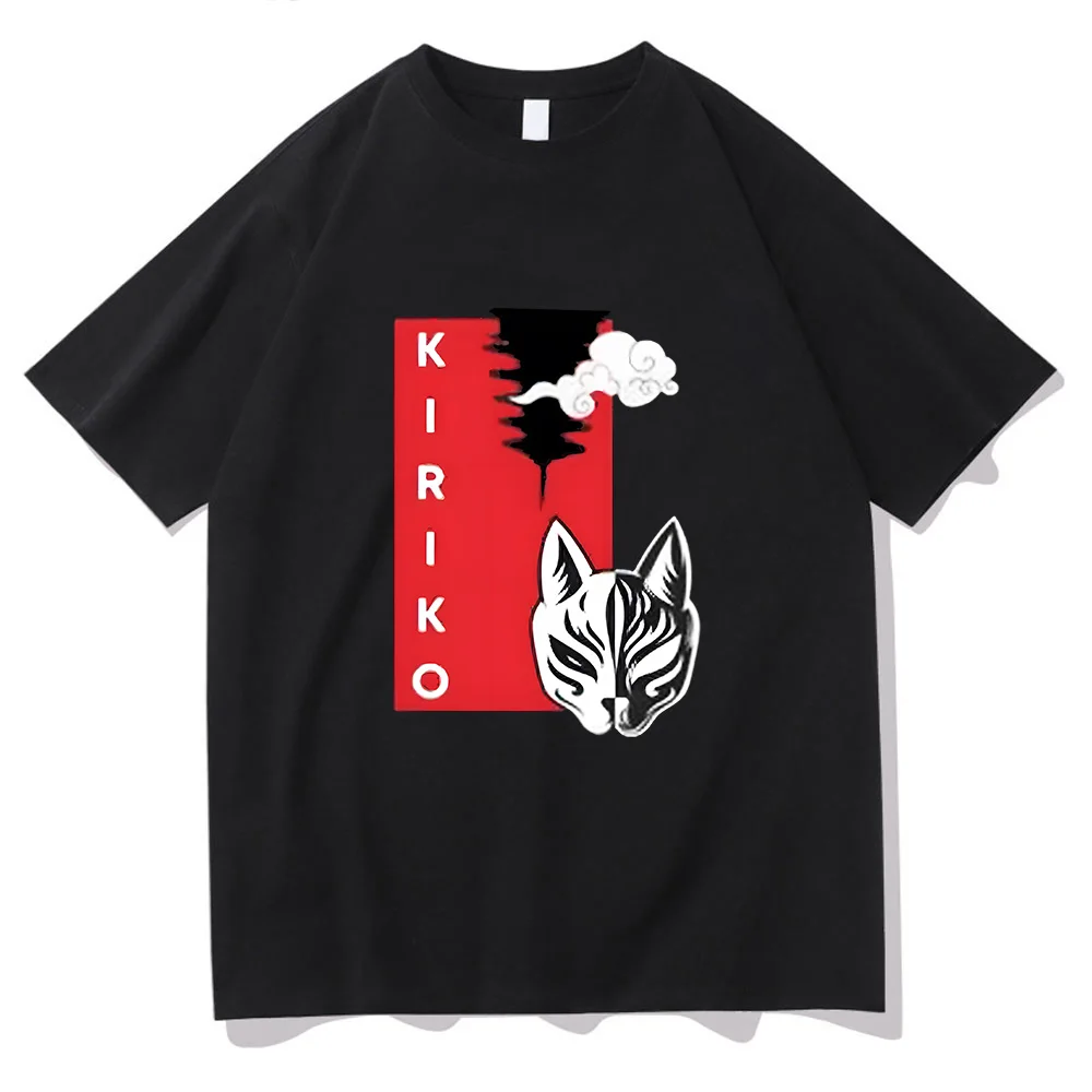

Kiriko Overwatch 2 T-shirts WOMEN 100% Cotton T Shirts Electronic Sports Hot Game Tshirts Slight Strech Summer Korean Style Full