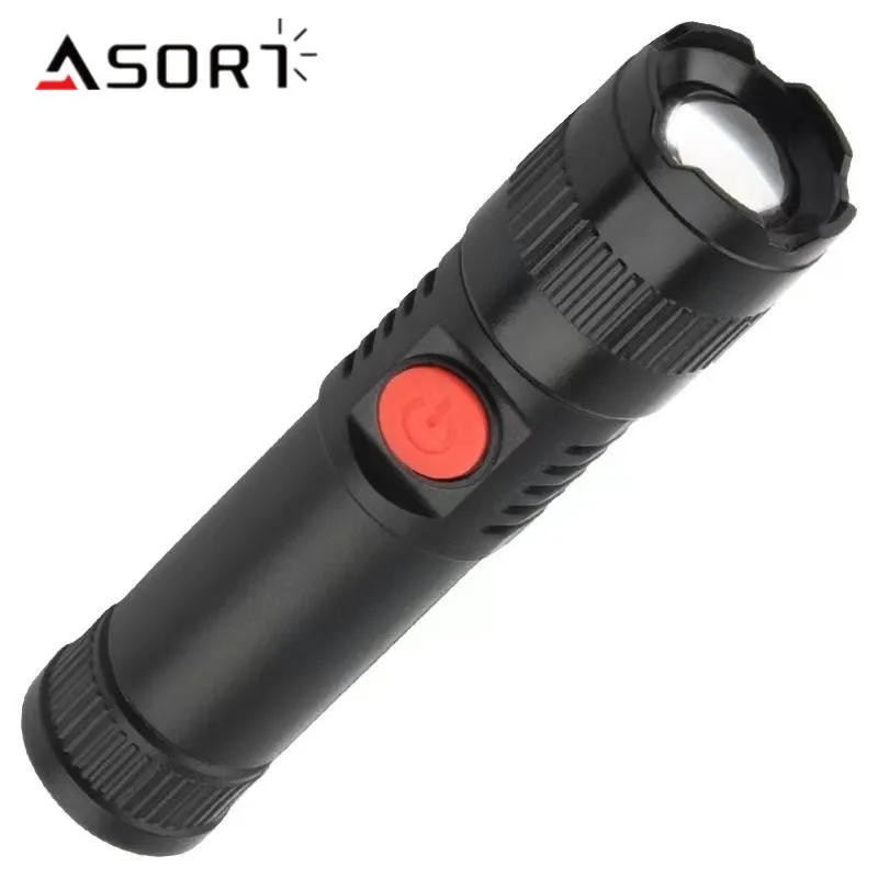 Портативный светодиодный мини-фонарик XPE с разъемом Type-C