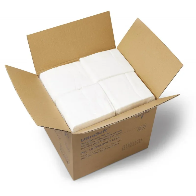 NatureSoft Flushable Очищающие сухие салфетки белые 9 x 13 дюймов 50 шт. (10 шт.)