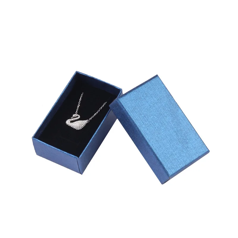 Дорожный органайзер для ювелирных изделий картонная шкатулка ожерелий серег