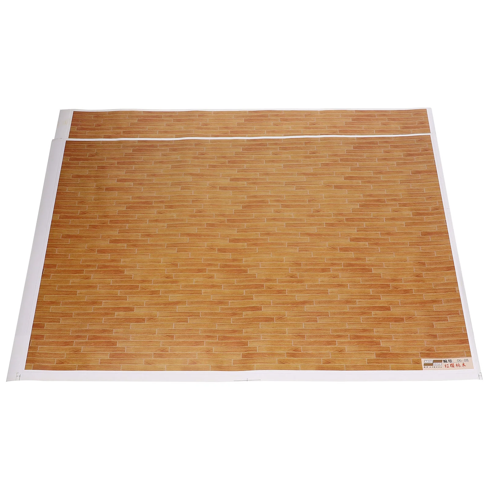 

Wallpaper House Wood Furniture Floorboard Mini Stick Peel Floor Paper Plank Grain Decor Flooring Sheet Miniature Scene Sticker