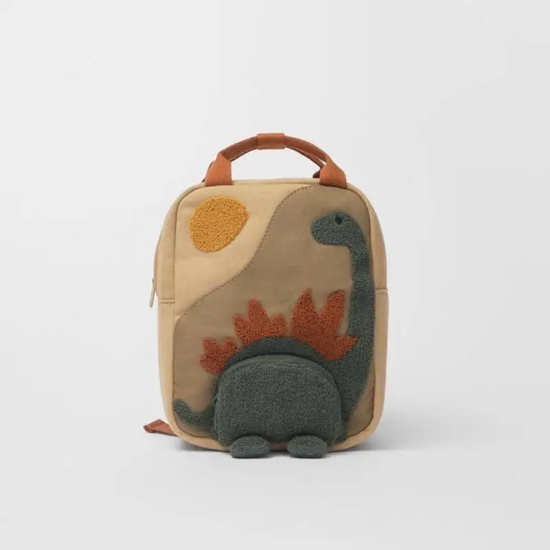 2022 New Children's Cartoon Lovely Backpacks Creative Dinosaur Animal Kindergarten Schoolbag Fashion Boys Girls Two-shoulder Bag