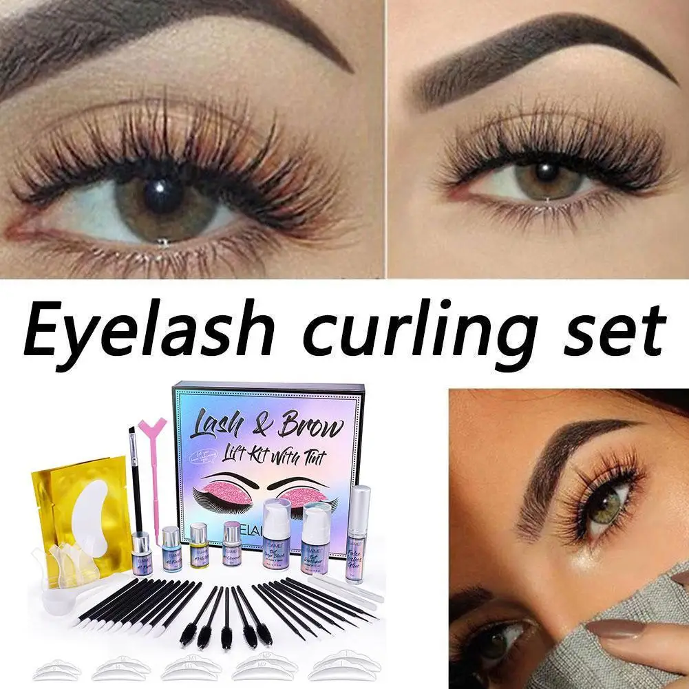 

Lash Lift Kit for Perming | Eyebrows Dyeing Shaping Long Lasting | Eyelash Brow Dyeing Tool Eyelash Eyebrow Perm Set Eyelashes