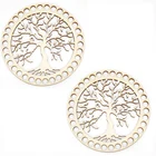 Деревянная корзина Древо жизни, 2 шт., 5,5 дюйма
