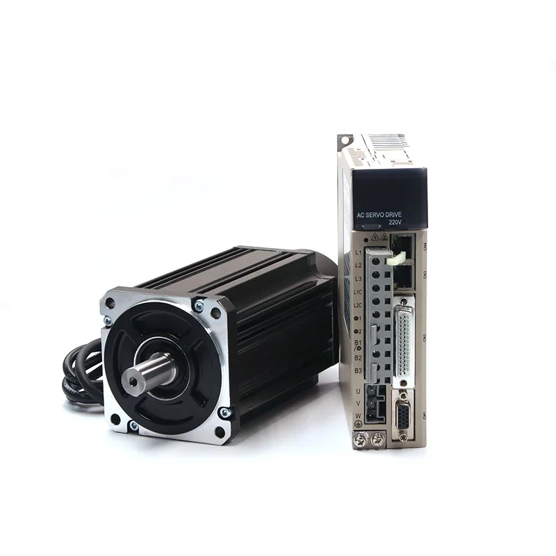 

AC Servo Motor With Driver 750W 3000Rpm 80mm 2.39Nm torque Delta Servo Drive