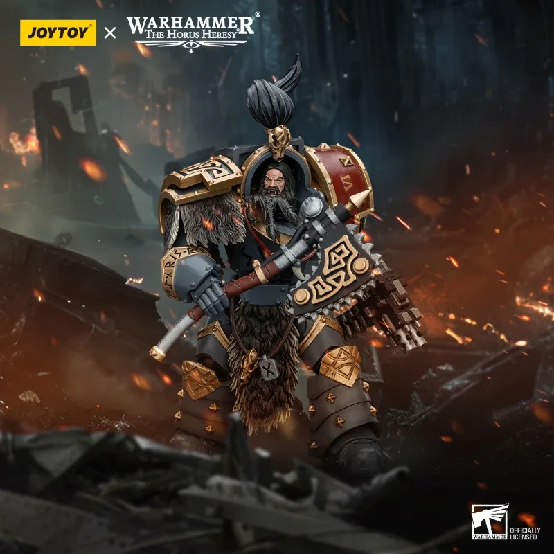 JOYTOY Warhammer 30k 1/18 Фигурки Космические Волки Varagyr Wolf Guard Squad Терминатор Коллекция