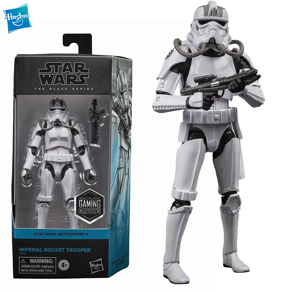 

Hasbro Star Wars The Black Series Gaming Greats Imperial Rocket Trooper 6-inch-scale Action Figures Collectible Model Toy Gifts