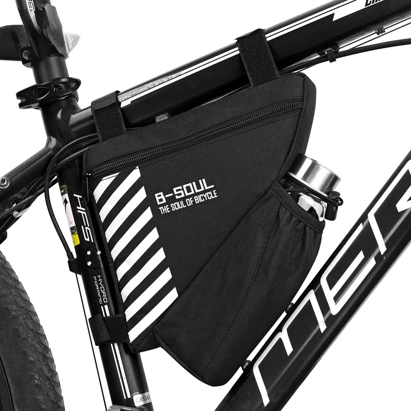 

B-SOUL Waterproof Bicycle Bag Bike Triangle Bag for Bicycle Front Frame Bag MTB Bike Bag Cycling Top Tube Bag Bicycle Bottle Bag