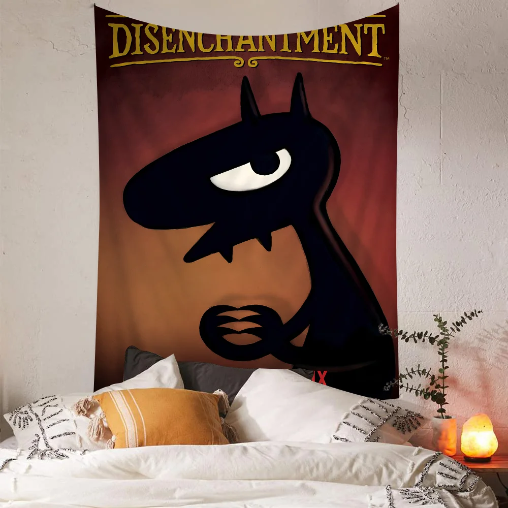 D-Disenchantment Hanging Bohemian Tapestry Home Decoration Hippie Divination Art Decor
