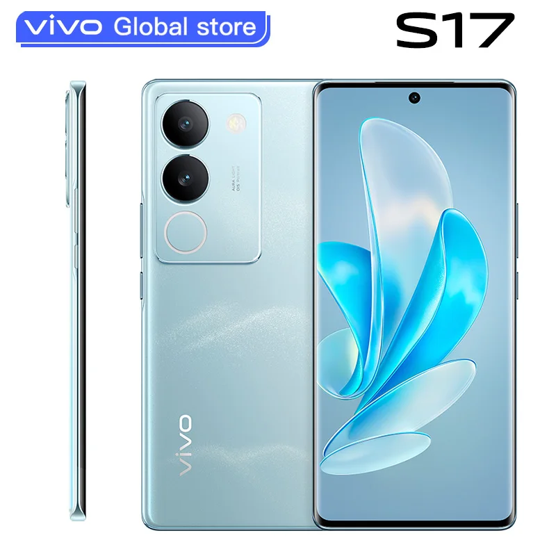 Original VIVO S17 5G Mobile Phone 6.78 Inch Snapdragon 778G Plus Octa Core 80W SuperFlash Charge 50M Triple Camera NFC