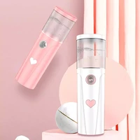 30ml nano mist sprayer facial cooling face sprayer usb chargeable portable humidifier women beauty moisturizing skin care tool