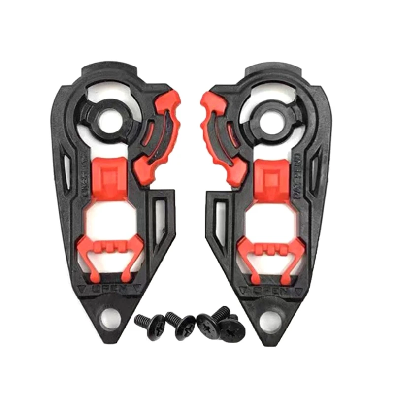 

Shield Gear Base Tool Durable Left Right Plate Visor Plastic Plate With Screws for K3 K4 K1 K3SV K5