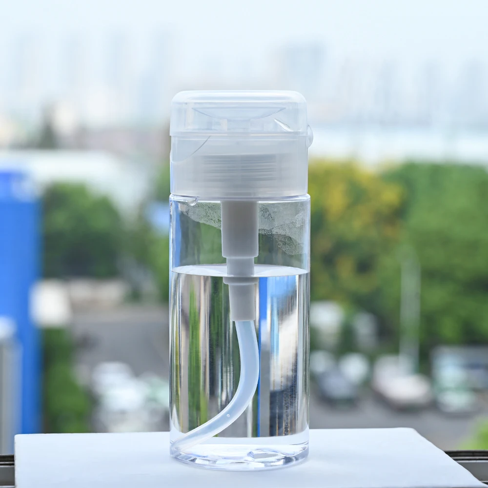 Многоразовый Прозрачный Пустой дозатор для ногтей 100/150/200 мл