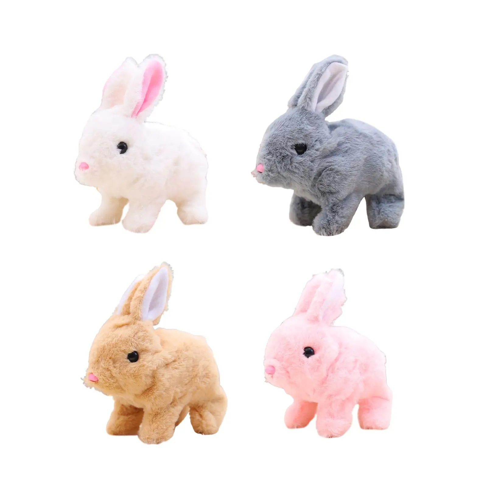 

Interactive Rabbit Toy Stuffed Animal Bunny Doll for Party Favors Festival