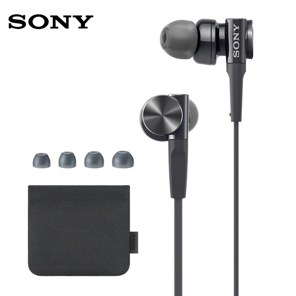Наушники-вкладыши Sony MDR-XB75AP с глубокими басами в спортивном стиле и микрофоном 3