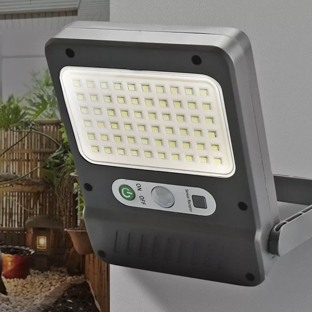 

LED COB Solar Lights Outdoor Motion Sensor Wide Angle Illumination Waterproof Remote Control Wall Lamp Garden Decor