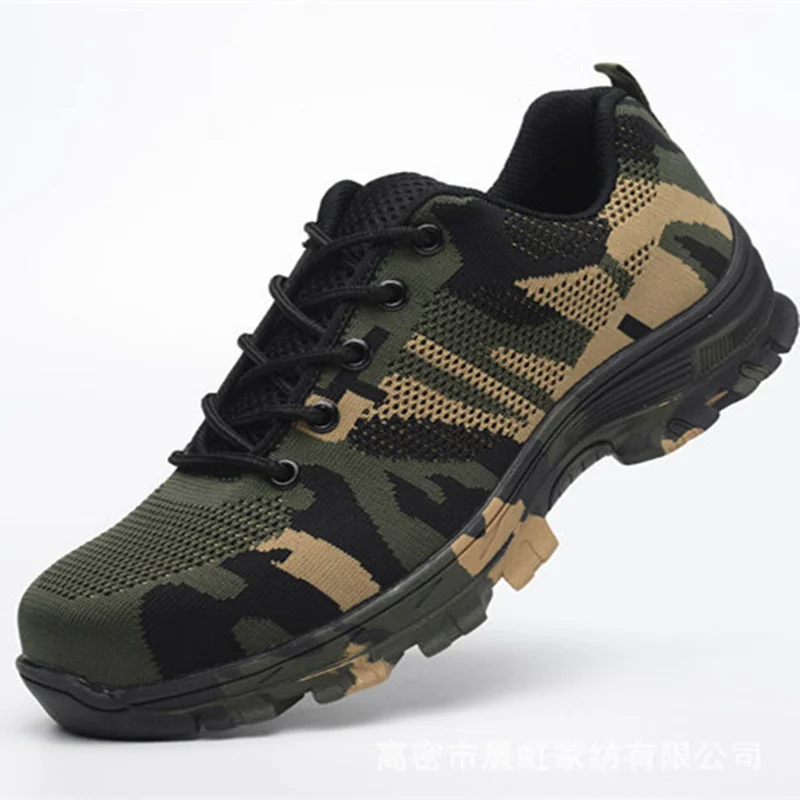 

Весенние военные тактические противоударные походные дышащие кроссовки со стальной головкой Нескользящие износостойсветильник легкие треккинговые туфли