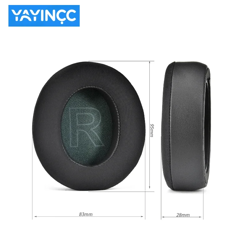 Фото Сменные амбушюры для наушников Anker Soundcore Life Q20 Q20+ Q20I Q20BT, сетка/ледяной гель/кожаные амбушюры с пряжкой №3