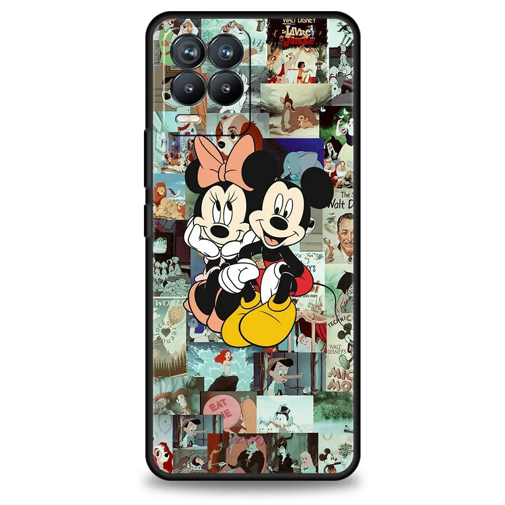 Case Cover for Realme 8 Pro 6 7 9 8i 9i C3 C11 C15 C21 C21y C25y GT XT Neo2 Neo3 C35 Original Disney Mickey Mouse Minnie Kid images - 6