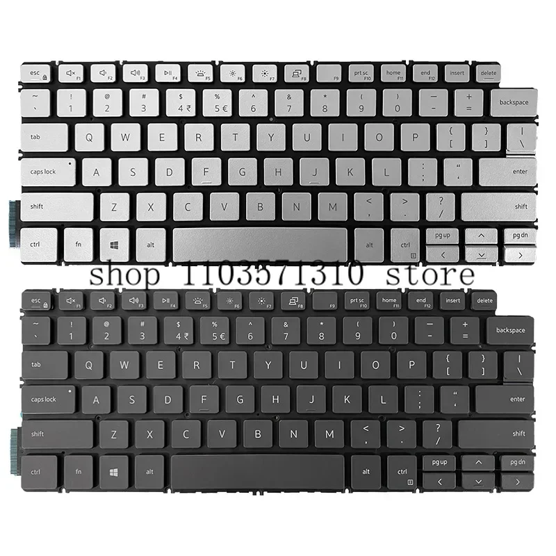 Новая Оригинальная клавиатура для ноутбука DELL Inspiron 7300 7306 7405 2 в 1