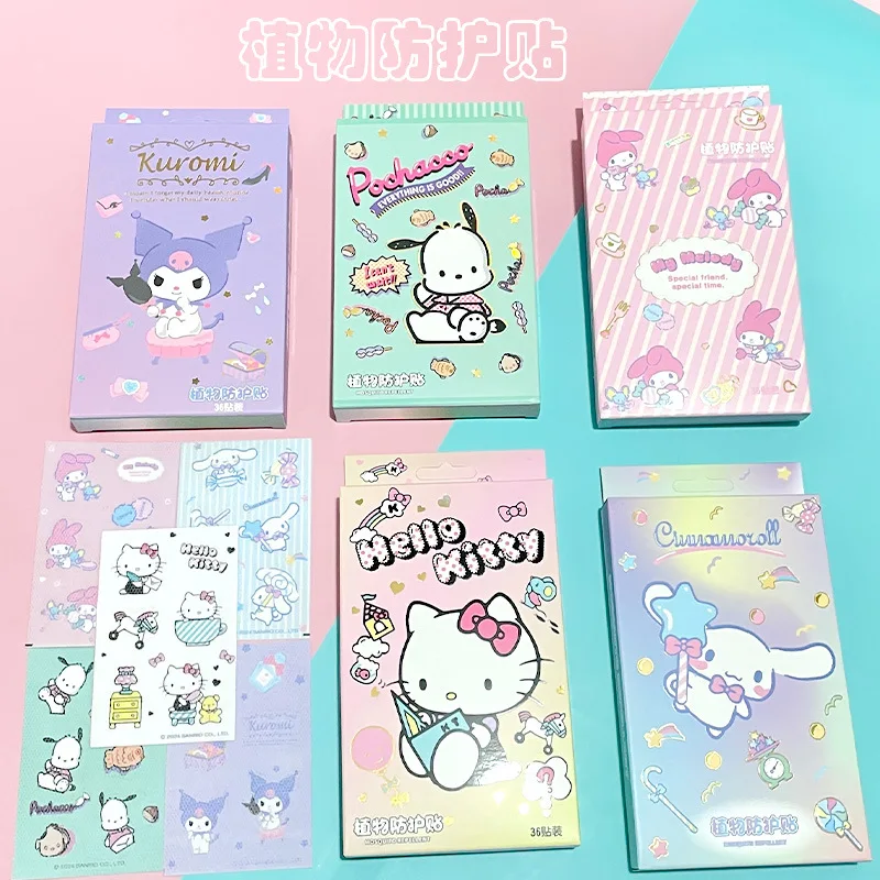 Sanrio защита растений наклейка против комаров трехмерная Наклейка на эфирное