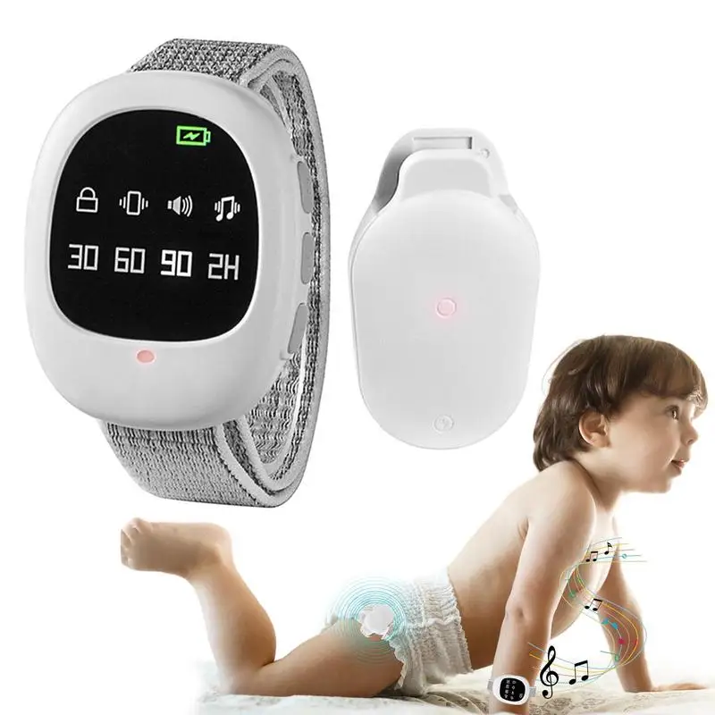 

Bedwetting Alarm For Kids Wireless Bedwetting Solution With Timer Rechargeable Sensitive Safe Bed Wetting Alarm For Disabilities
