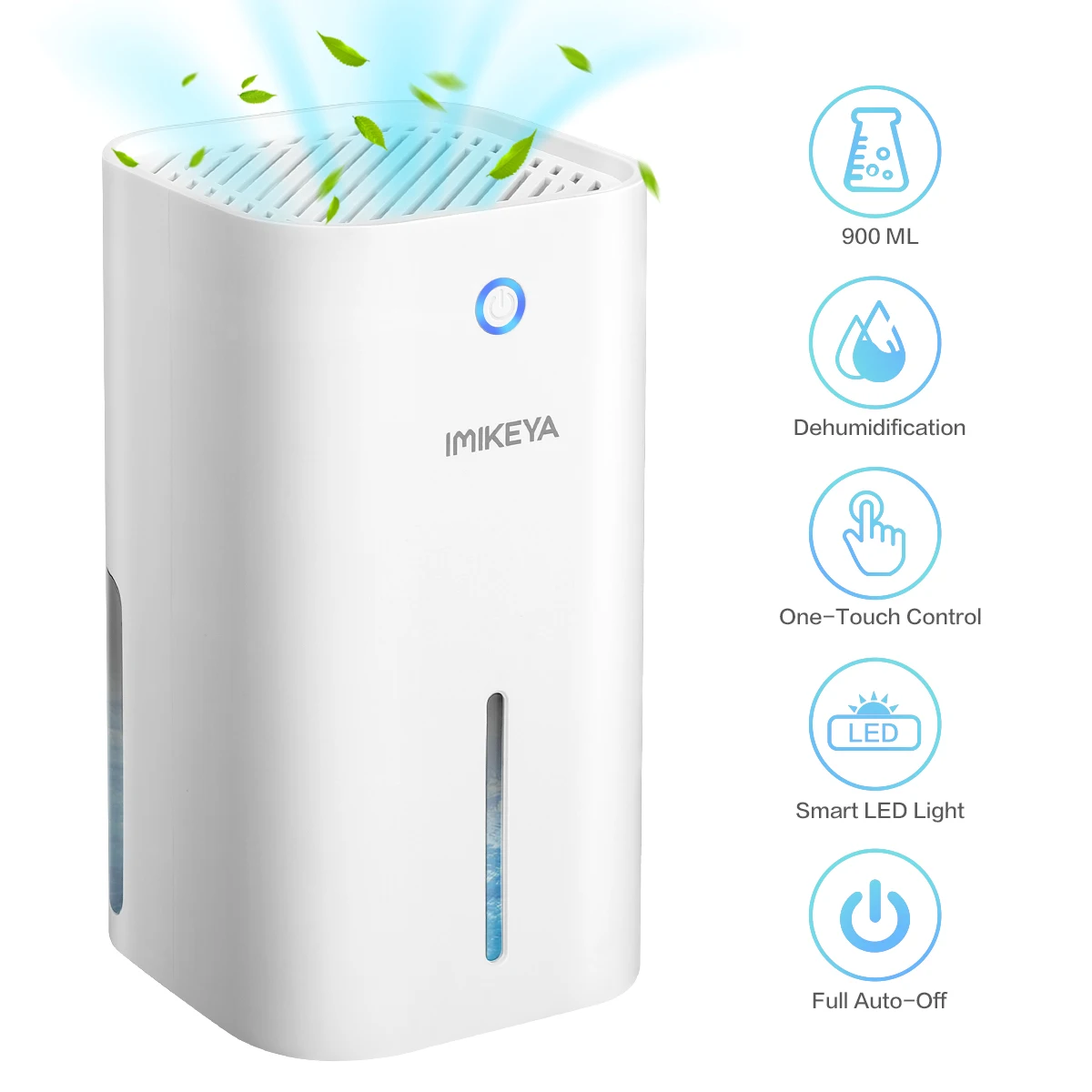 

Dehumidifier Dehumidifiers Small For Home Mini Basements Led Indicator Auto Portable Bedroom Room Closet Desktop Bathroom