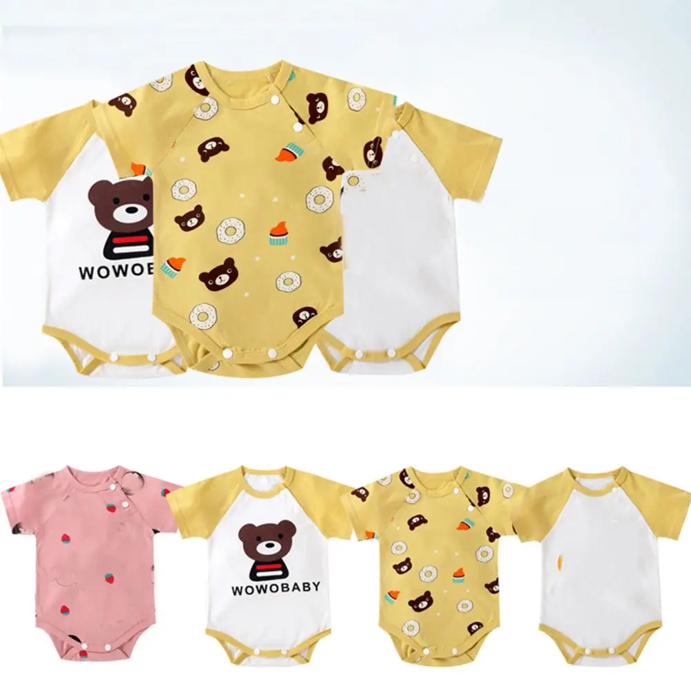 

Unisex Baby Clothes Jumpsuits Bodysuits Short Baby Clothing Newborn Pajamas Baby Onesies Baby Romper