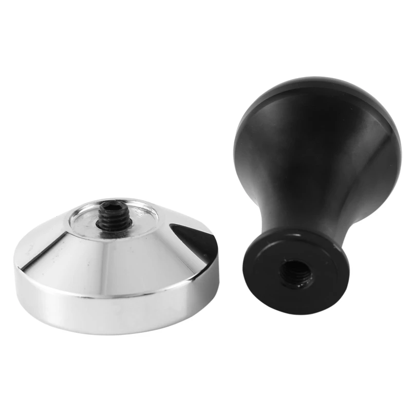 51 мм темпер для кофе эспрессо черный пресс с плоским основанием аксессуары