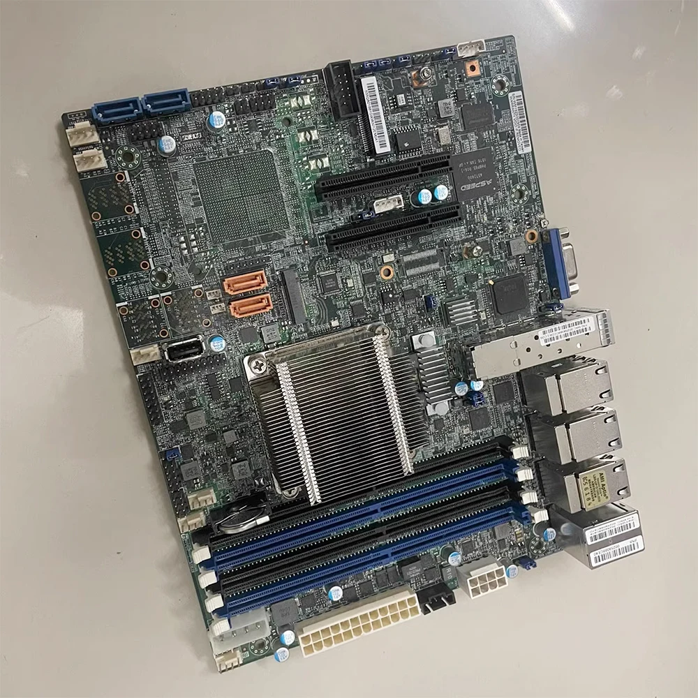 Для Supermicro X10SDV-7TP8F D-1 NAS программическая материнская плата маршрутизатора RDIMM DDR4