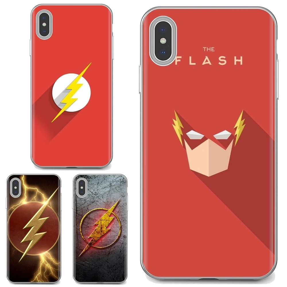 

Flash Superhero Logo Sell Silicone Phone Case For iPhone 10 11 12 13 Mini Pro 4S 5S SE 5C 6 6S 7 8 X XR XS Plus Max 2020