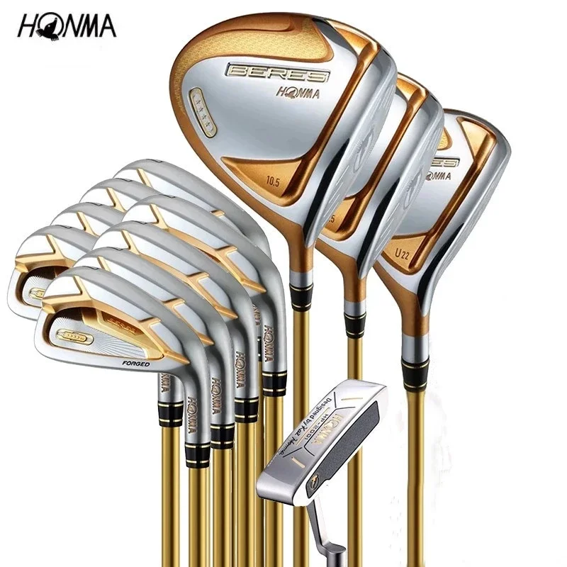 

New HONMA BERES S 07 4 Star Men's Golf Club Set Graphite Shafts Full Set of Clubs with Bags with Club Covers