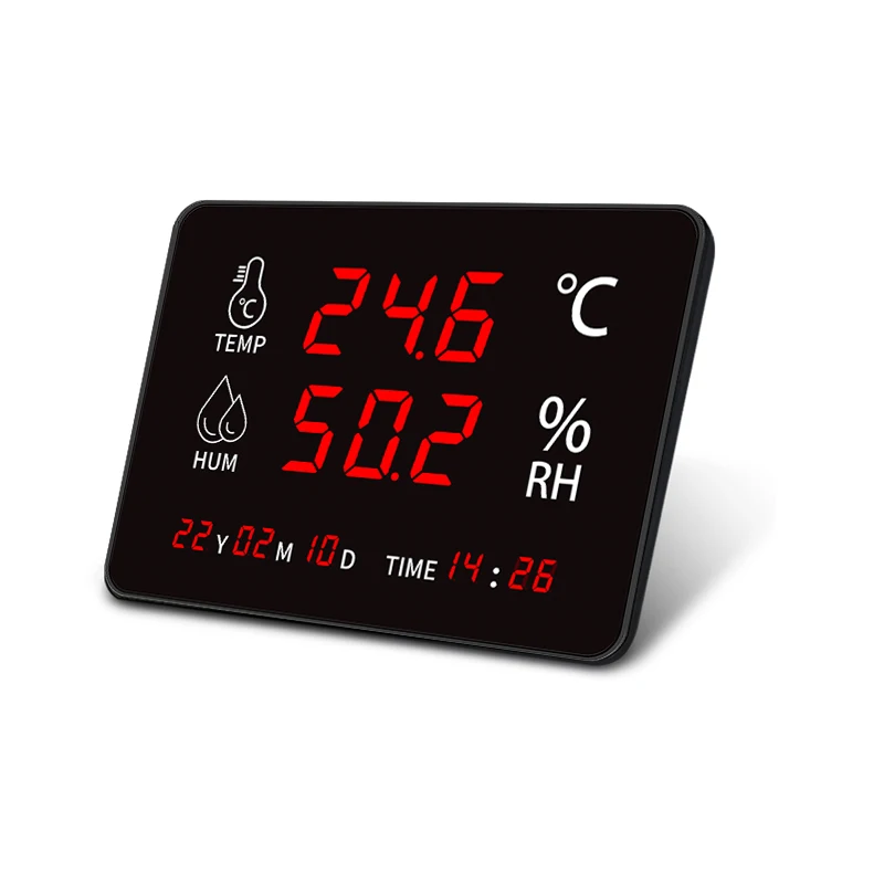 

Hot Sell LED Display RS485 Output Data Logger Thermometer Hygrometer Temperature Humidity